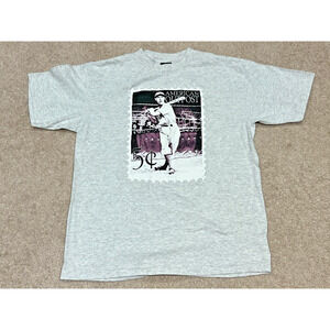 Vintage American Outpost Baseball Dodgers Mens Single Stitch Tee Size Large